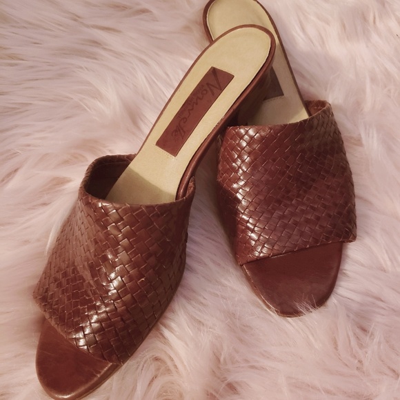 Vintage Shoes - {SOLD} Imported Braided Mules